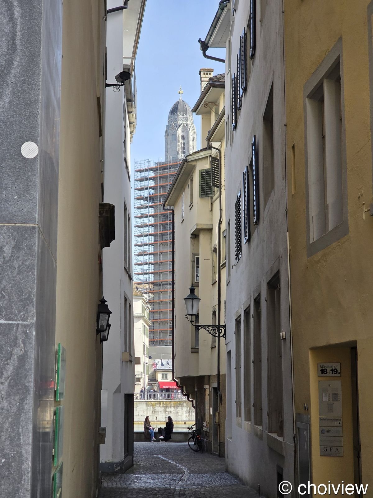 뮌헨에서 취리히로, 국경을 넘다 · München → Zürich 그로스뮌스터 Grossmünster