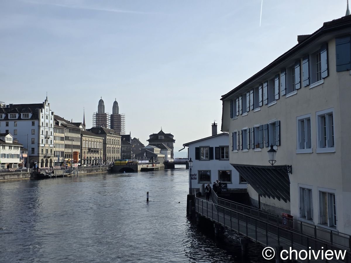 뮌헨에서 취리히로, 국경을 넘다 · München → Zürich 리마트 강 Limmat