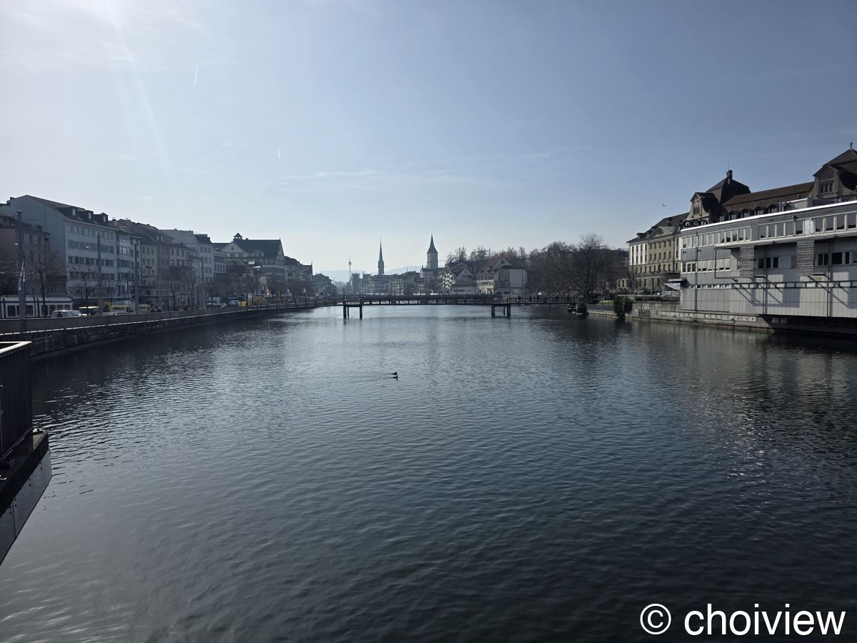 뮌헨에서 취리히로, 국경을 넘다 · München → Zürich 리마트 강 Limmat