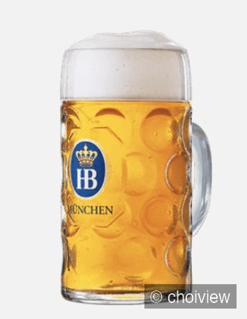 Hofbrauhaus food white sausage and haxe