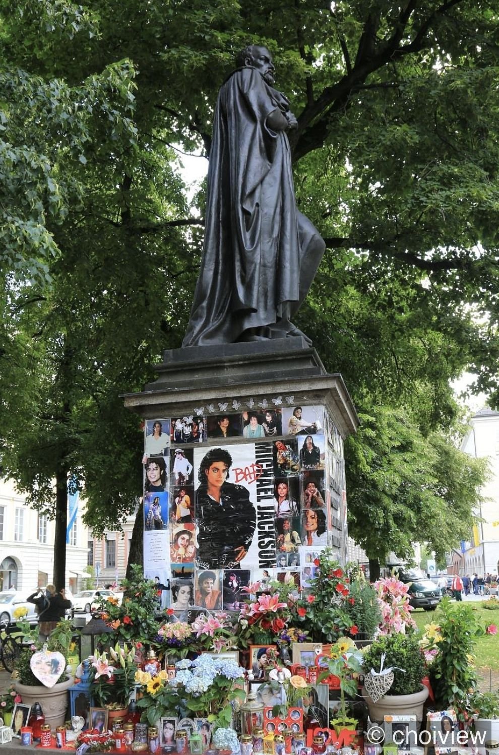 Michael Jackson memorial Promenadeplatz Munich