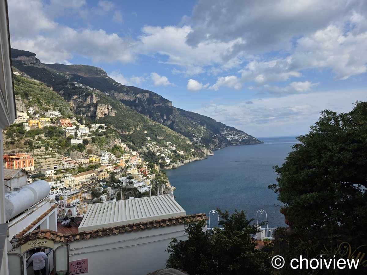 Beautiful Amalfi Coast blending sea and architecture