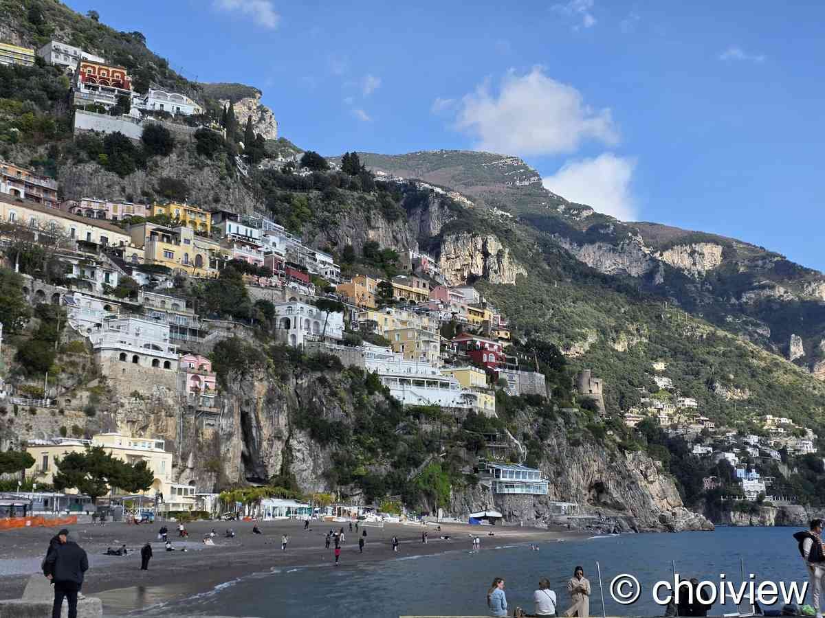 Picturesque view of Positano