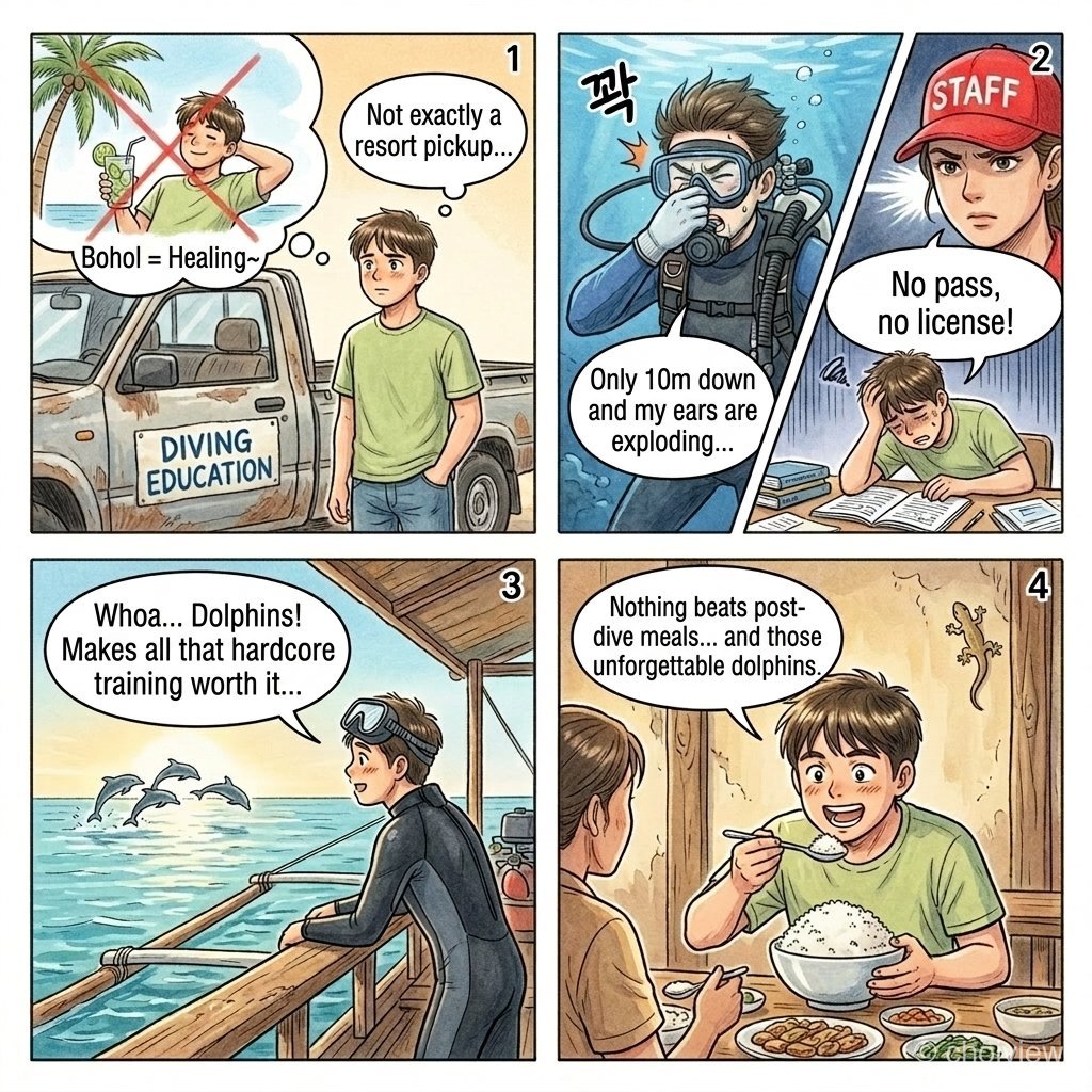 Bohol travel English comic