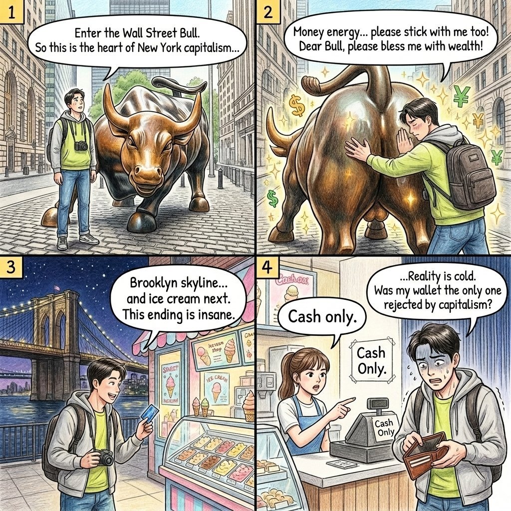 New York Trip English comic